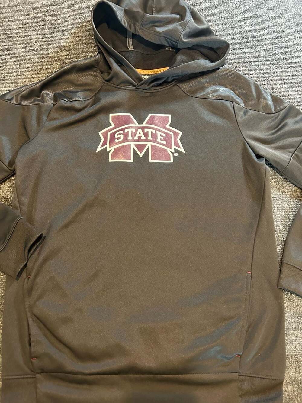 Gen 2 Mississippi State Bulldogs Tek Warm Youth XL 18 Black Hoodie Sweatshirt